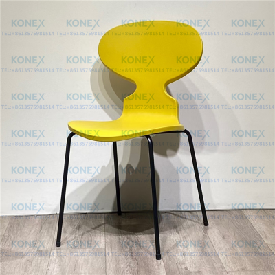 Thickened Plastic Dining Chair Simple Dining Table and Chair Stackable Living Room Study Adult Creativity Backrest Chair