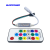 17 Key Magic Color with Lock Remote Control for Led Lighting 5 V-24V Controller, Suitable for Led Light Strip