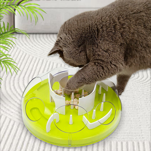 猫咪漏食玩具狗狗慢食自嗨猫粮藏食碗消耗精力逗猫喂食器