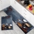 Kitchen Floor Mat Cartoon Cute Carpet Stain-Resistant Absorbent Oil-Absorbing Floor Mat Large Area Printing Washable Home Ground Mat