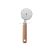 Meiyijia Kitchen Gadget with Wooden Handle Toy Coyer Kit Baking Suit Pizza Cheese Knife Stainless Steel Eggbeater