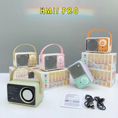 New Portable Retro Macaron Color Series Bluetooth Audio Hm11pro