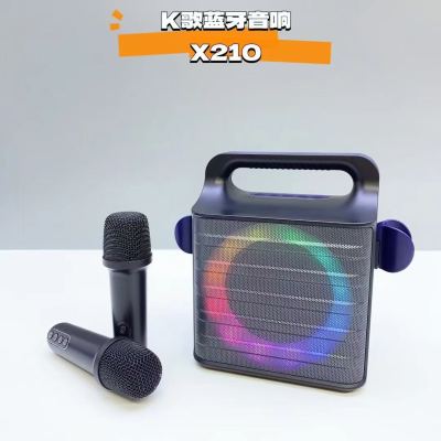 New Karaoke Microphone Wireless Bluetooth Audio X210