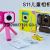 New Fun Cartoon Children's Camera Body with Memory Support Card-Free Photography