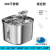 Pet Water Dispenser Stainless Steel Smart  Water Feeder Auto Drink Constant Temperature Dog Feeding  Supplies Factory