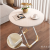 Folding Table Household Dining Table Simple round Table Balcony Table Small Apartment Dining Table Leisure Computer Desk