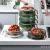 Light Luxury Kitchen Multi-Layer Insulation Kitchen Transparent Stackable Dustproof with Cover Insect-Proof Food Cover