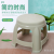 Supply Plastic Stool Thick Plastic Easy to Change Shoes Leisure Entertainment Stackable Home Chair Stool Wholesale