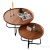 Multi-Functional Tea Table Modern Minimalist Living Room Home Small Apartment round Combination Tea Table Tea Table