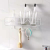 Modern Simple Bathroom Wall-Mounted Iron Shower Gel Storage Rack Cat Ear Hook Storage Rack