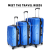 Factory Wholesale Fashion Casual ABS Luggage Suitcase Three-Piece Set Match Sets Boarding Bag Suitcase Suit
