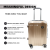 Factory Wholesale PVC Luggage Boarding Bag Fashion Leisure Suitcase Trolley Case Three-Piece Suit Match Sets