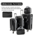 Factory Wholesale PVC Luggage Boarding Bag Fashion Leisure Suitcase Trolley Case Three-Piece Suit Match Sets