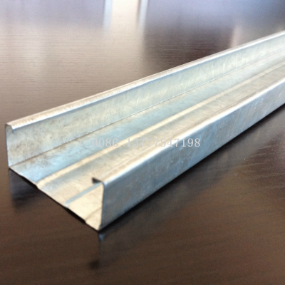 Gypsum Board Metal Profile Galvanized Light Steel Keel Ceiling Omega Metal Furring Channel angle