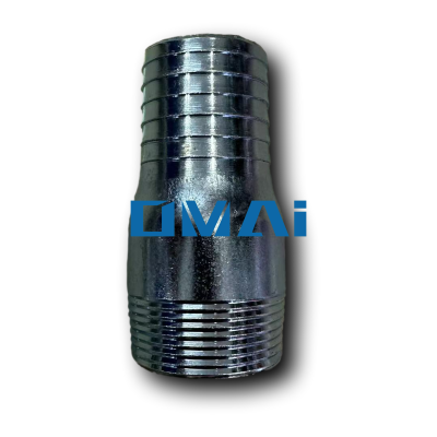 Factory Direct Sales Galvanized Hose Connector Large and Small Head Pagoda-Shape Connector Rubber Hose Connector Reduce
