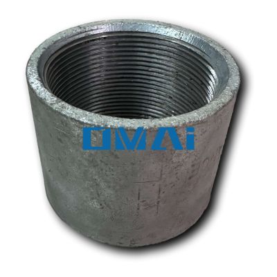 Hot Dip Galvanized Carbon Steel Internal Thread Lengthened Seamless Internal Thread Wrought Iron Pipe Clamp Galvanized