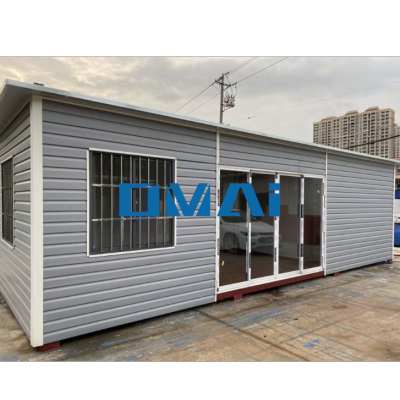 Export Container-Shaped House Simple Booth Color Steel House Mobile Toilet WC Movable Board House Building