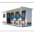 Export Container-Shaped House Simple Booth Color Steel House Mobile Toilet WC Movable Board House Building