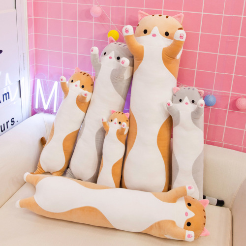 factory wholesale cute  plush toy pillow strip  doll lazy hug sleeping doll doll girl