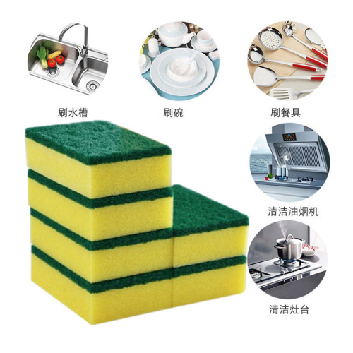 dishwashing spong mop kitchen cleaning nano sponge sponge wipe scouring sponge dishwashing dish brush rag