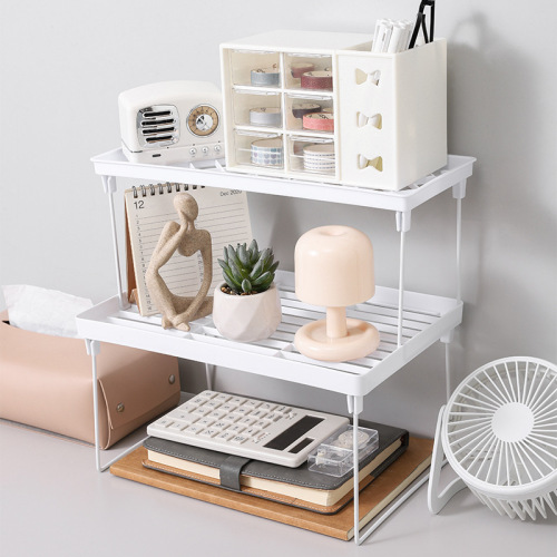 storage rack bathroom storage rack kitchen desktop cosmetics storage organizer foldable sundries rack article storage shelf