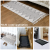 Cotton Woven Hand-Cut Flower Carpet Home Living Room Ethnic Style Floor Mat Bedroom Bedside Bed Front Foot Rug