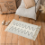 Cotton and Linen Woven Tassel Carpet Bedroom Bed Front Floor Mat Amazon Hot Cloth Ethnic Style Fabric Sofa foot rug