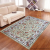 Golden velvet national style carpet Persian rug living room sofa coffee table carpet household bedroom bedside mats