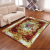 HD gold velvet Persian carpet floor mat Nordic style national living room carpet Muslim rug sofa coffee table mat
