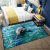 Household Living Room Carpet Simple Atmosphere Light Luxury Bedroom Velvet Carpet Entrance Non-Slip Doormat Foot Mat rug