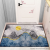 Modern Geometric Home Mat Bedroom Decorative Printed Living Room Carpet Sofa and Tea Table HD Velvet Floor Mat rug