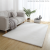 Imitation Rabbit Fur Carpet Bedroom Living Room Coffee Table rug Solid Color Simple Room Bedside Mats Bay Window Mat