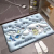 BEAUTYHOME TEXTILE 3D Expansion Small Flower Soft Diatom Ooze Floor Mat Three-Dimensional Carpet Bathroom Diatom Mud Foot mat Absorbent Floor Mat Machine Washable Doorway Door Rug BH23032111