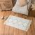 Cut Cotton and Linen Hand Knotted Tassel Woven Carpet Floor Mat Bay Window Floor Mat Bedside Living Room Simple Rug