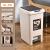 Nordic Trash Can Home Large Desktop Kitchen Pedal Bathroom Living Room Creative Simple Office Use