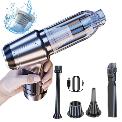 Cross-Border Car Wireless Vacuum Cleaner Car Home Handheld Small High-Power Large Suction Car Dust Blower Wholesale