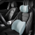 Headrest Car Pillow Car Driving Seat Memory Foam Waist Support Cushion Car
