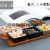 Fruit Plate Household Living Room Coffee Table Dried Fruit Tray Candy Box Simple Modern Glass Fruit Plate Dessert Snack Dish