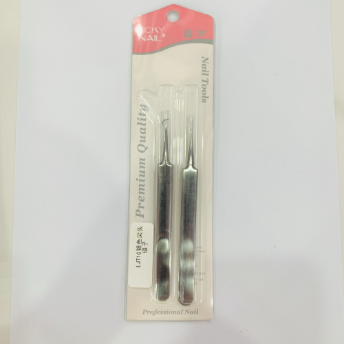 ljt10 bright silver pointed tweezers splinter acne clip pointed cell tweezer pore acne cleanser