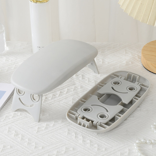 小椭圆塑料手枕美甲工具美甲用简约放手垫手枕美甲店工具