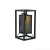 Nordic Stainless Steel Floor-Standing Storm Lantern Outdoor Windproof Candle Holder Simple and Light Luxury Iron Portable Candlestick Decoration