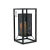 Nordic Stainless Steel Floor-Standing Storm Lantern Outdoor Windproof Candle Holder Simple and Light Luxury Iron Portable Candlestick Decoration