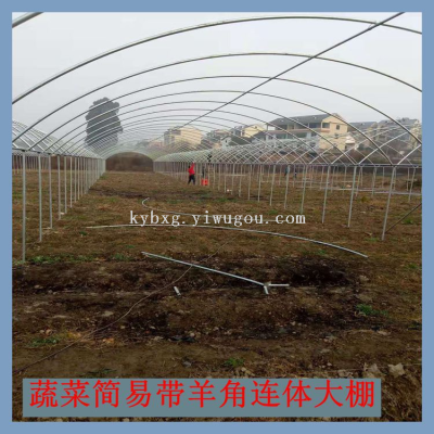 Hot Dip Galvanized Greenhouse Steel Pipe Vegetable Planting Greenhouse Pipe