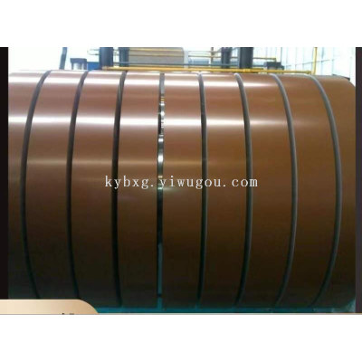 Aluminized Zinc Constructional Steel Color-Coated Steel Coil Brown Color Coated Roll
