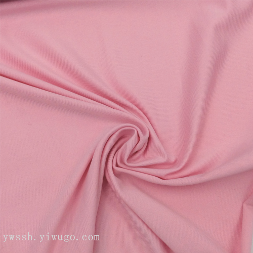 Factory Direct Sales Wholesale Milk Silk Knitted Spandex Elastic Fabric Four-Sided Elastic Jersey Elastic Fabric