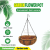 Coconut Palm Flowerpot/Wall-Mounted Flower Pot/Plant Hanging Basket/Succulent Flowerpot/Plastic Basket/Flower Pot