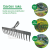 Soil Rake/Iron Rake/Steel Rake/Twist Tooth Rake/Agricultural Rake/Rake/Loose Soil Rake/Garden Leaf Rake