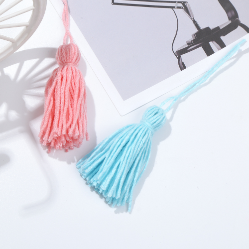 manufacturer customized wool tassels chinese knot tassels hanging fringe tassels ice silk tassels thick wool tassels
