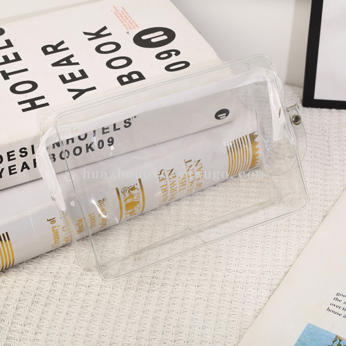 厂家直销高档PVC拉链文具饰品化妆包