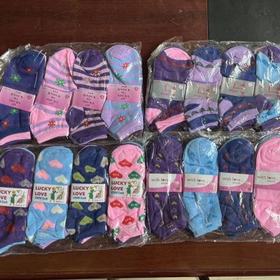Foreign trade socks ，Colorful Women's Boat socks